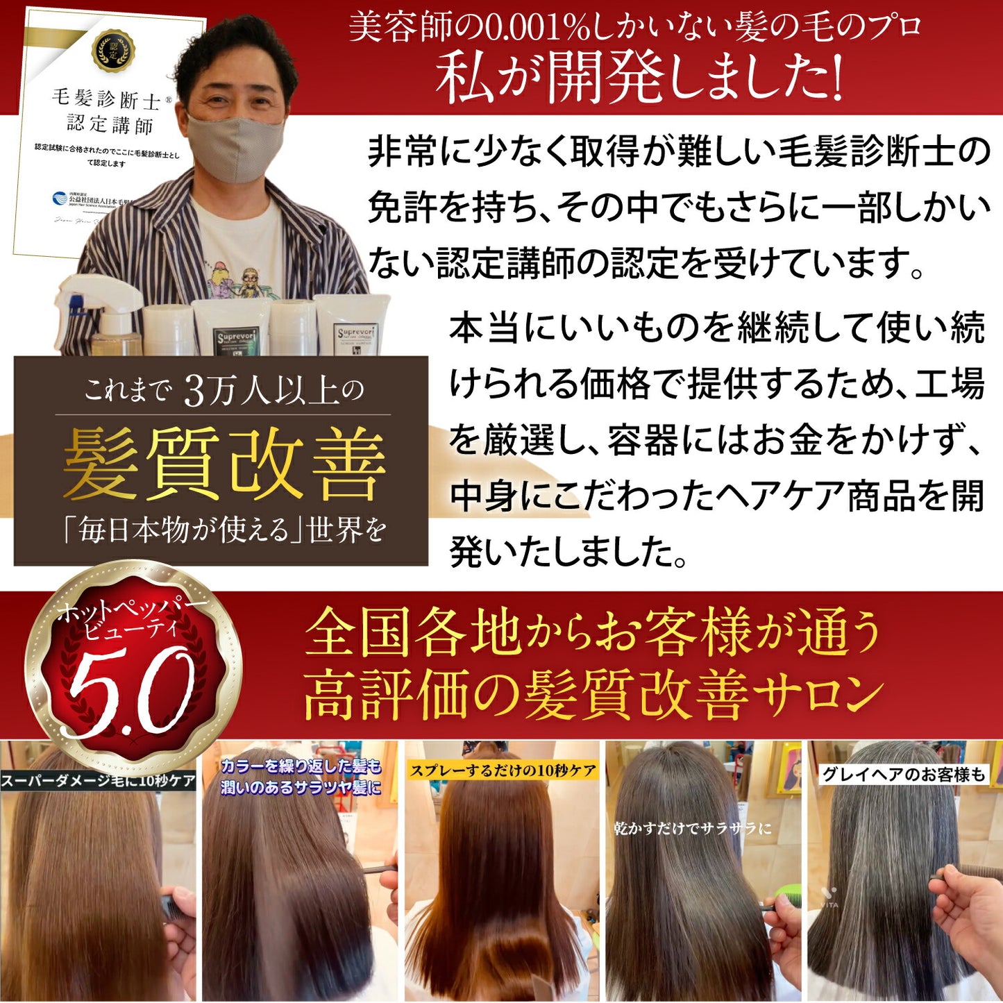 次世代型・髪質改善オールインワントリートメント 【シャイニングリペアローション38ml 】キューティクルの補修&保護 毛髪内部を協力補修 サロン専売品 エルカラクトン ケラチン コラーゲン プラチナナノコロイド ヒアルロン酸