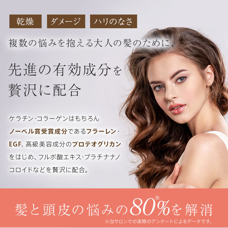 美容室専売 髪質改善 ケラチントリートメント!白髪改善成分配合 しっとりタイプ【ヴェルモアヘアパック1000g】アルガンオイル配合 プロテオグリカン プラチナ ナノコロイド フラーレンEGF 美容室専売品